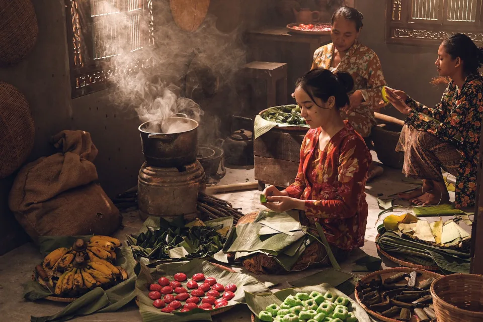 Rau sống và nước chấm